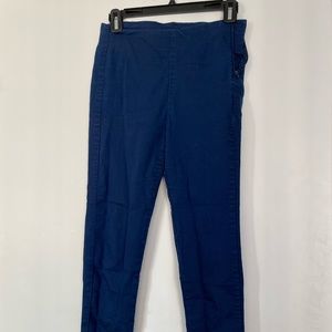 Cropped straight leg pants